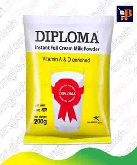 Diploma Instant Full Cream Milk 200gm / Pack