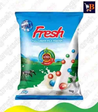 Fresh Full Cream Milk 1 kg/ Pack